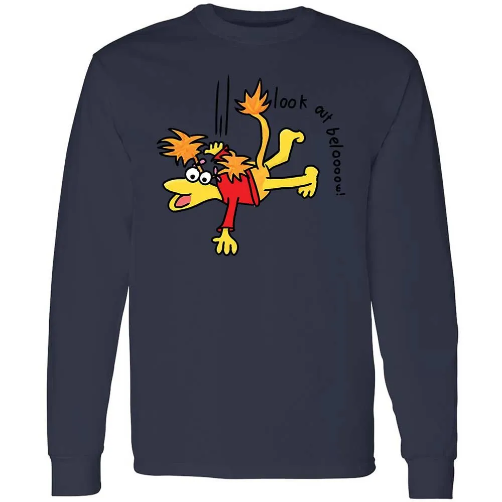 Long Sleeve T-Shirt - 3PC8X2QA - Navy - 13