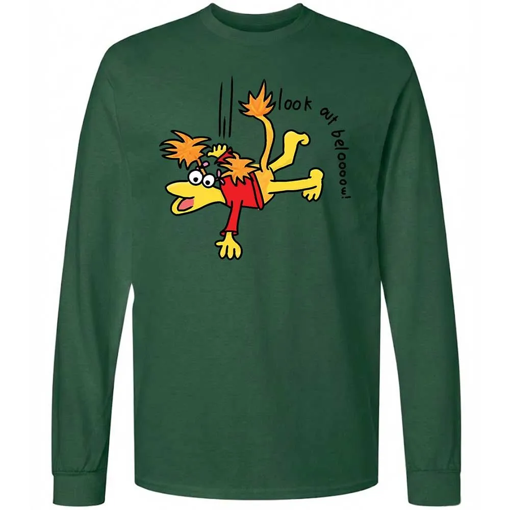 Long Sleeve T-Shirt - 3PC8X2QA - Forest Green - 14