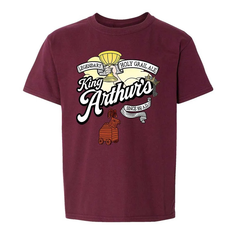 Kids T-Shirt - USHD2T66 - Maroon - 19