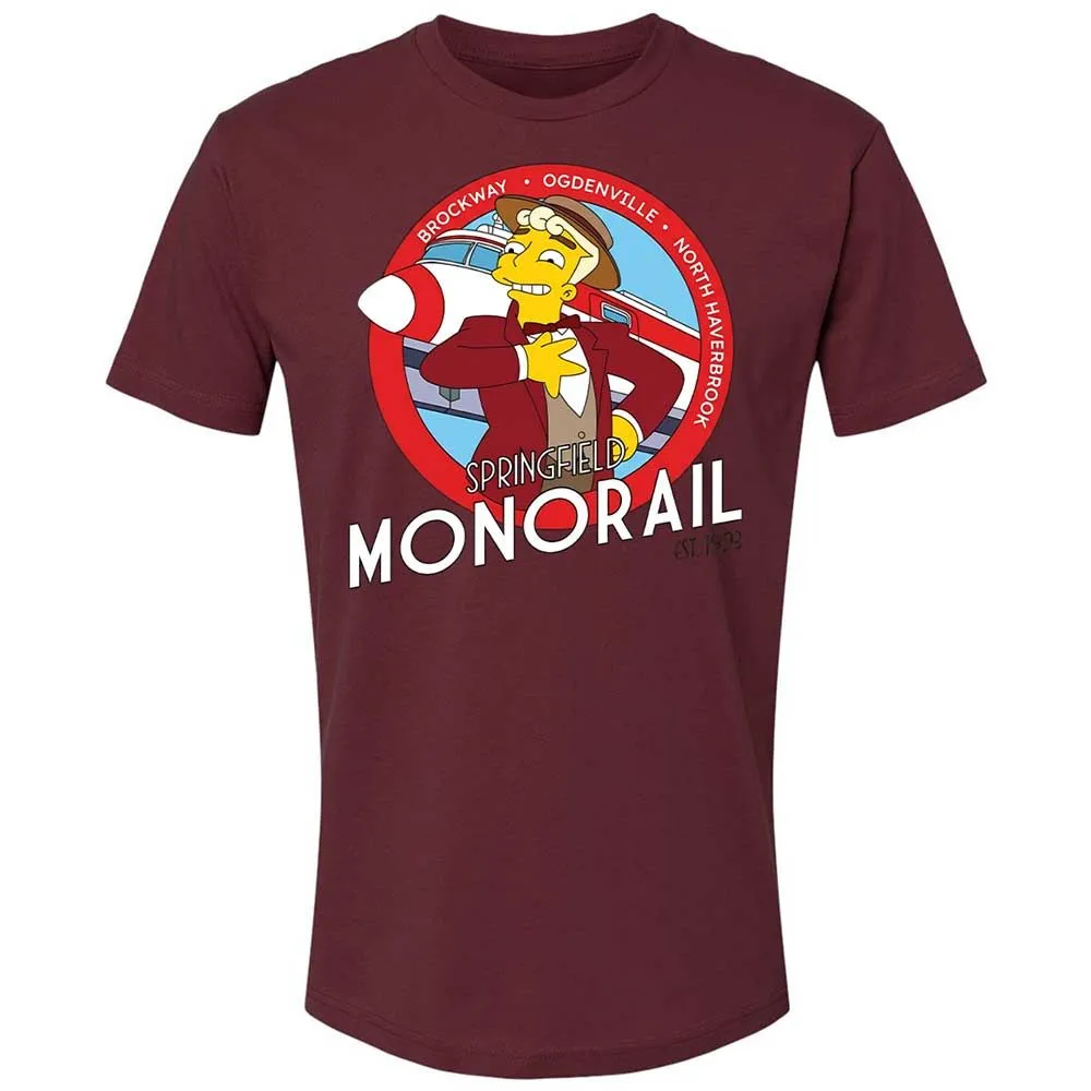 Springfield Monorail - Maroon - 19