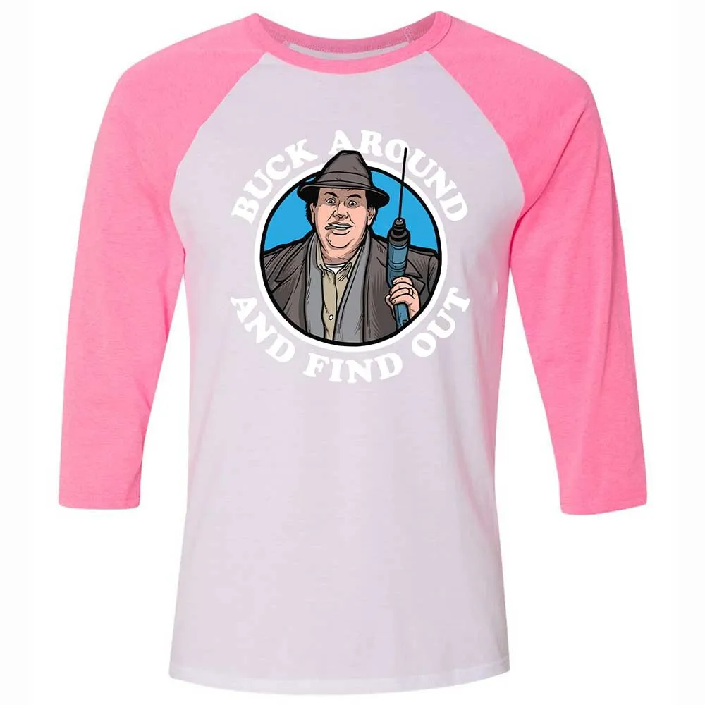 Buck Around & Find Out - White/Neon Pink - 12