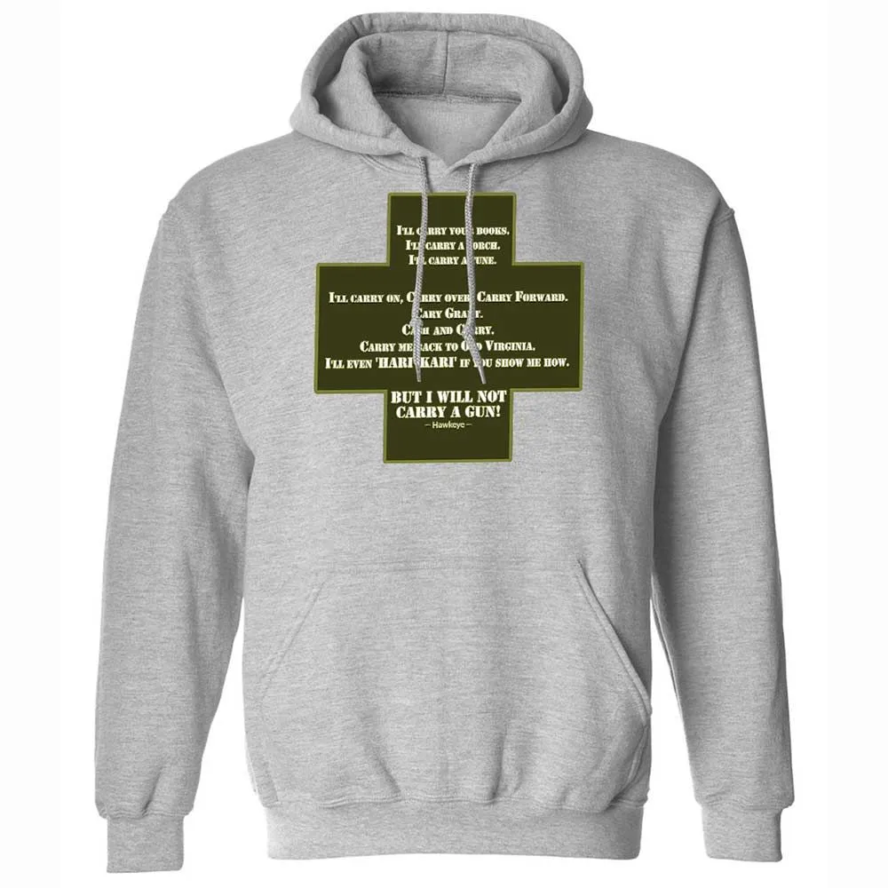 I Will Not Carry a Gun - Sport Grey - 3