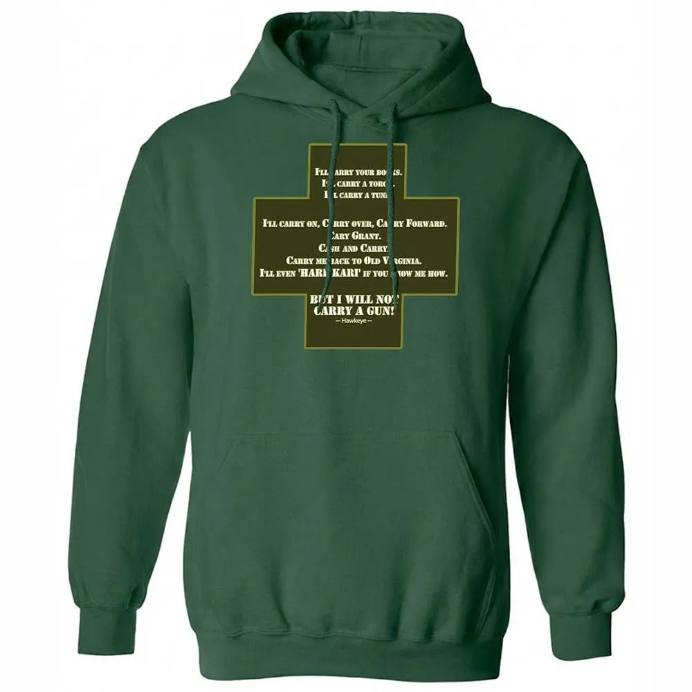 I Will Not Carry a Gun - Forest Green - 16