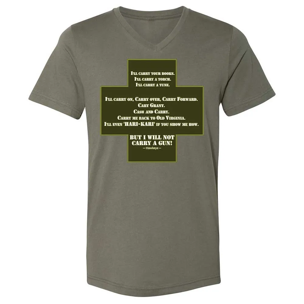I Will Not Carry a Gun - Military Green - 15