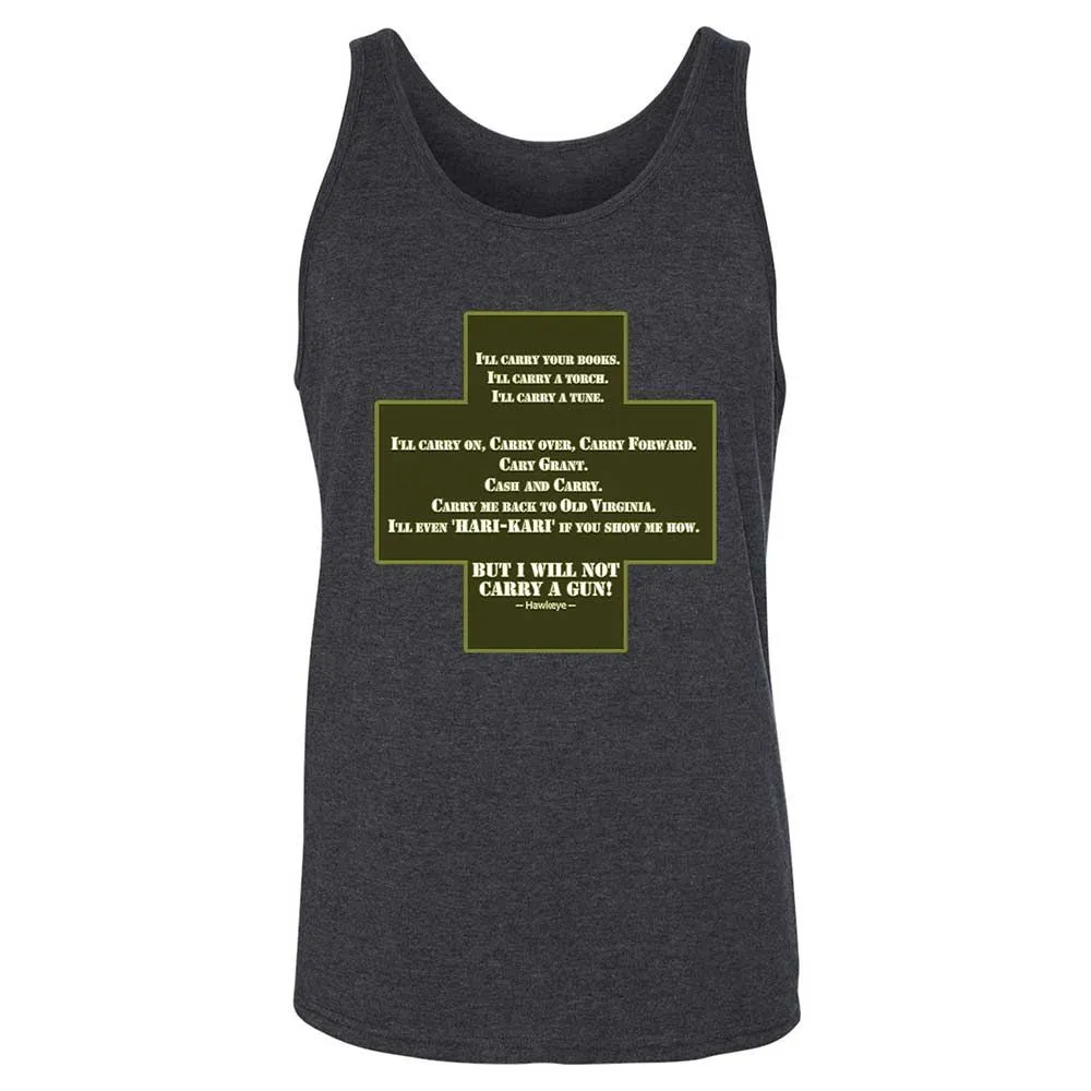 I Will Not Carry a Gun - Dark Grey Heather - 10