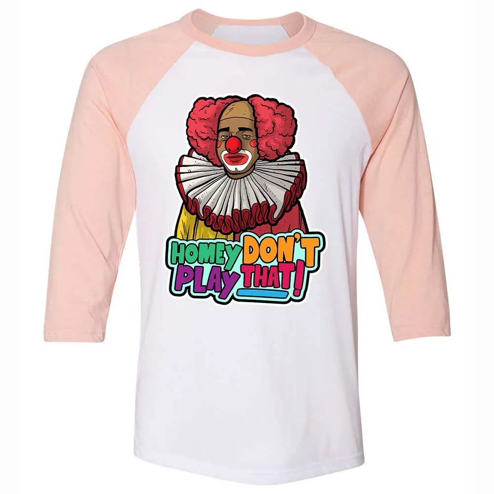 Homey Don't Play That - White/Heather Peach - 5