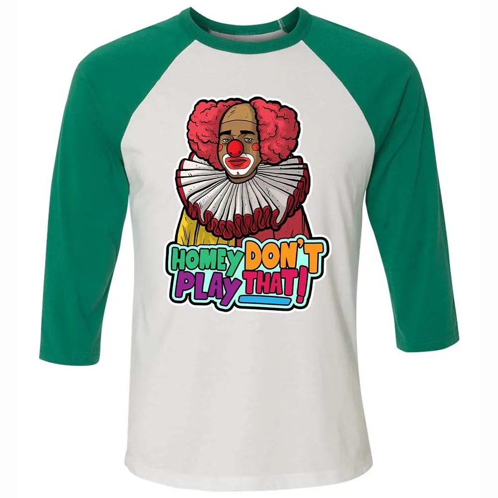 Homey Don't Play That - White/Kelly - 6