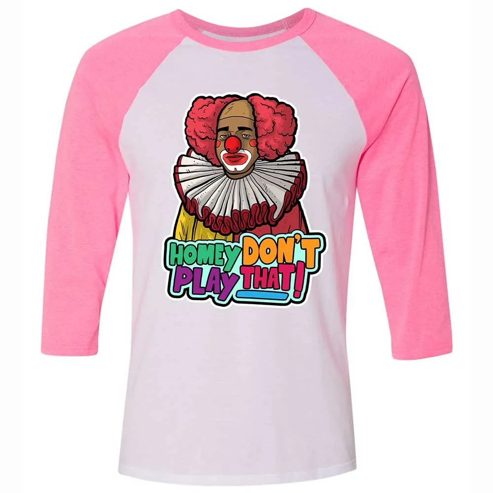 Homey Don't Play That - White/Neon Pink - 12