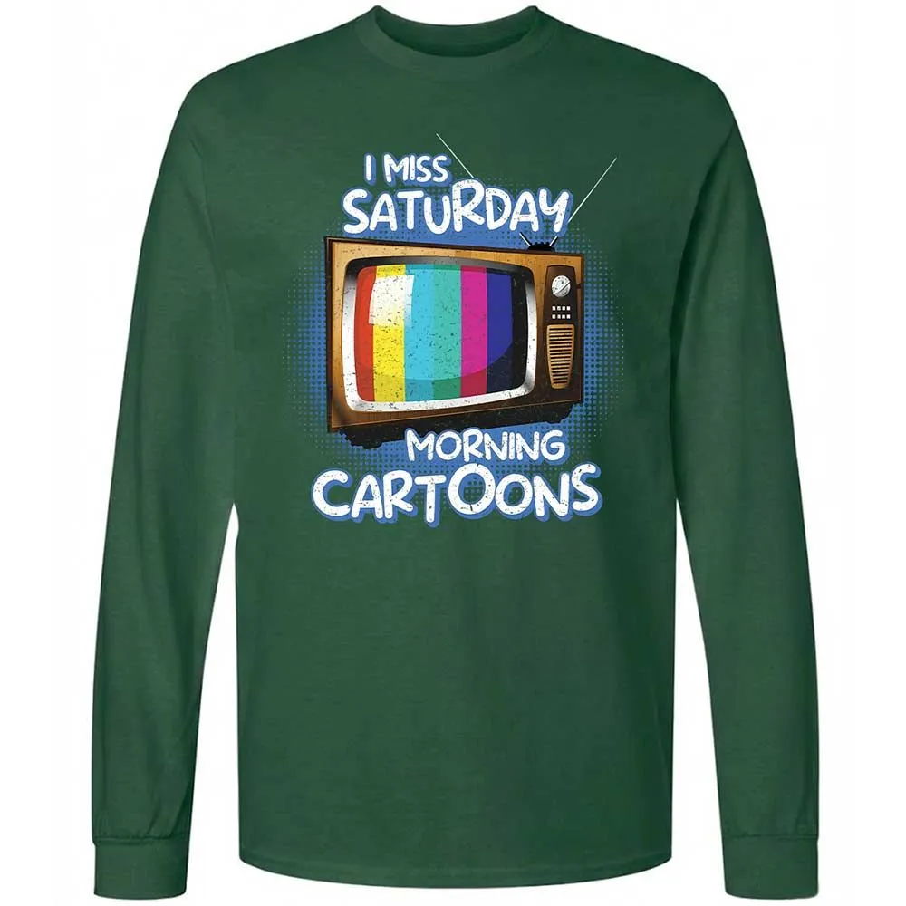Long Sleeve T-Shirt - RJXH7C78 - Forest Green - 4
