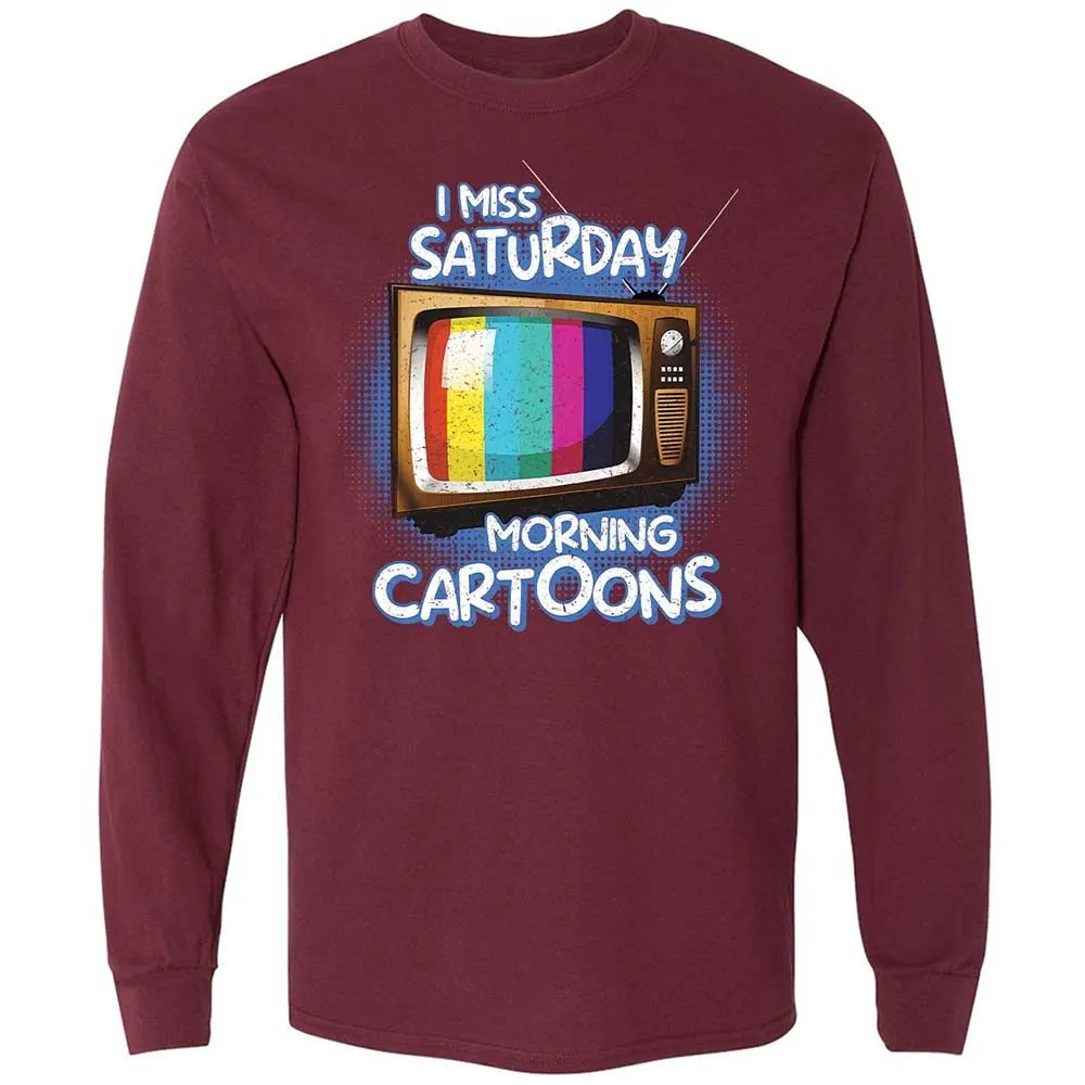 Long Sleeve T-Shirt - RJXH7C78 - Maroon - 6