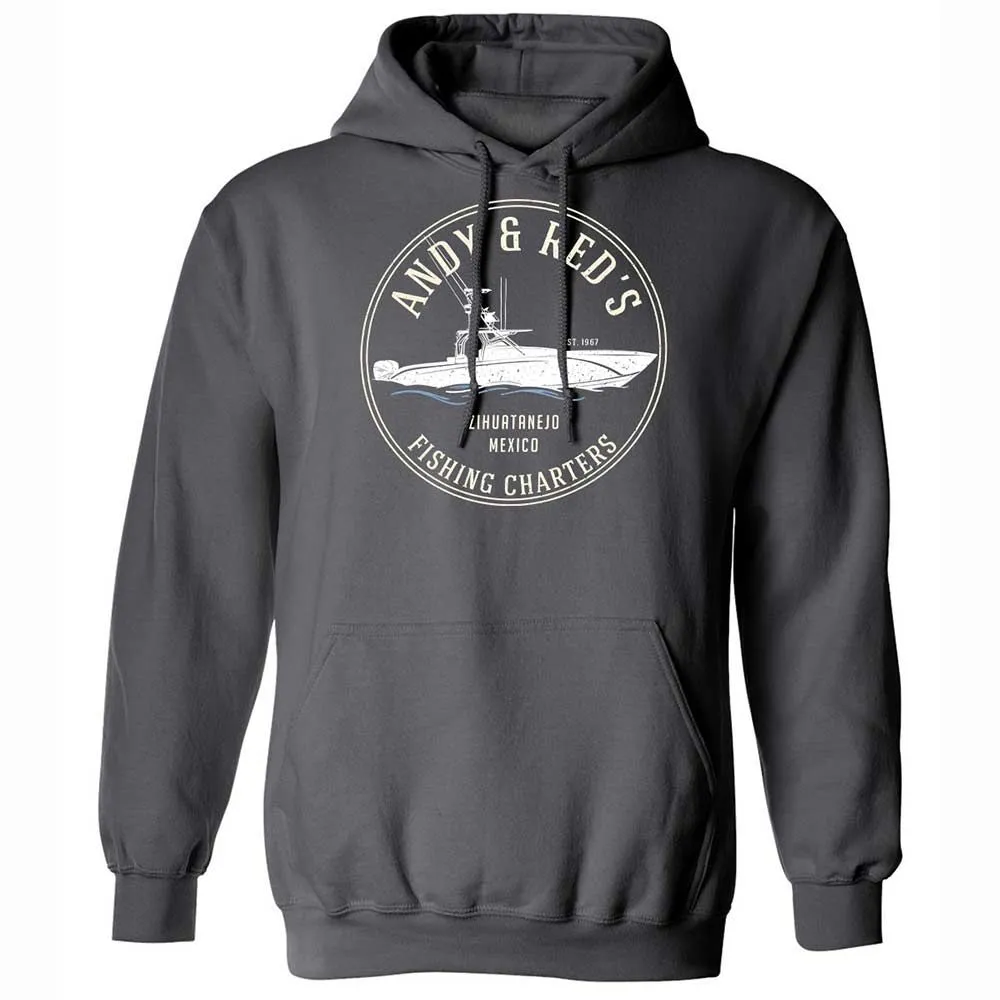 Classic Unisex Hoodie - KBKUFH86 - Charcoal - 8