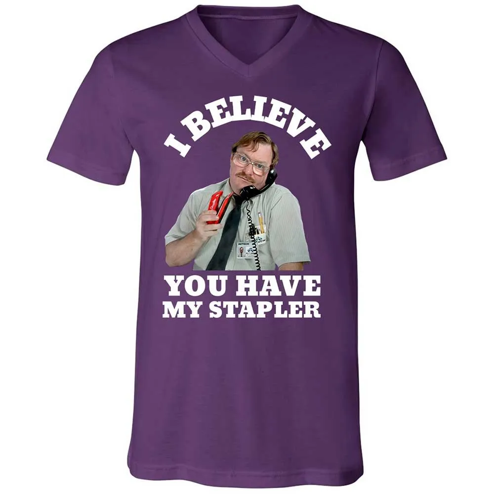 Unisex V-Neck T-Shirt - ALT72F24 - Team Purple - 10