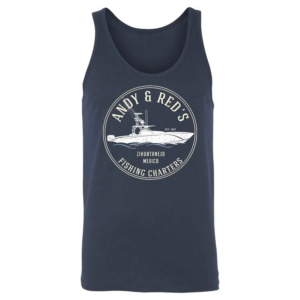 Unisex Jersey Tank - AJEV74MR - Navy - 2