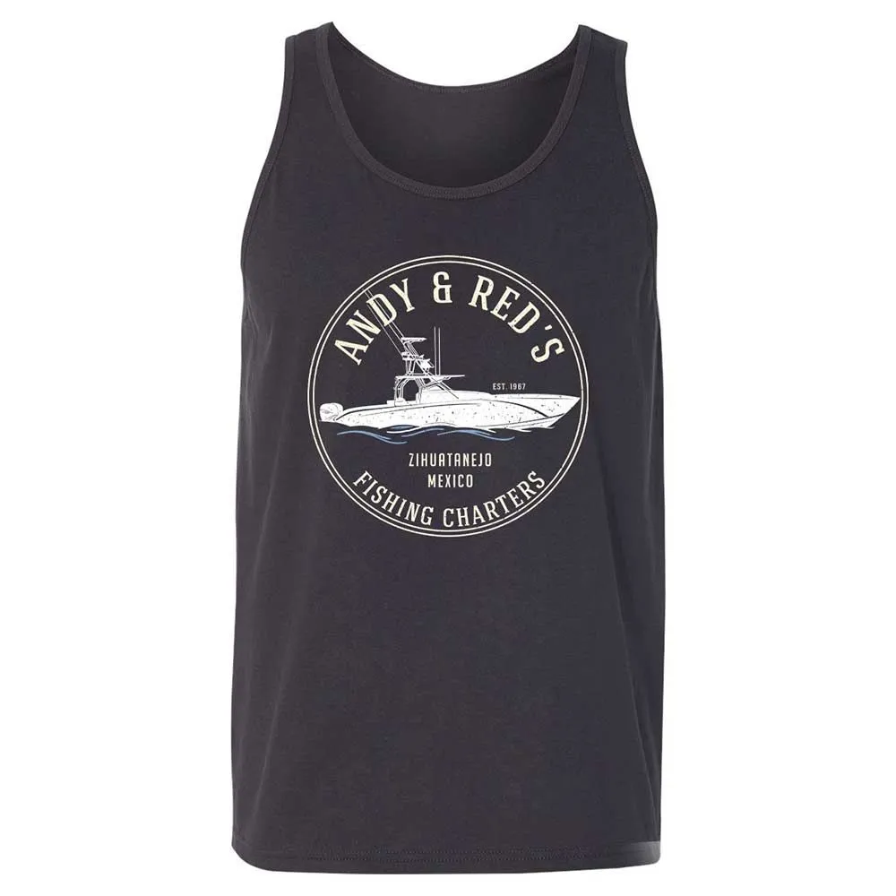 Unisex Jersey Tank - AJEV74MR - Dark Grey - 4
