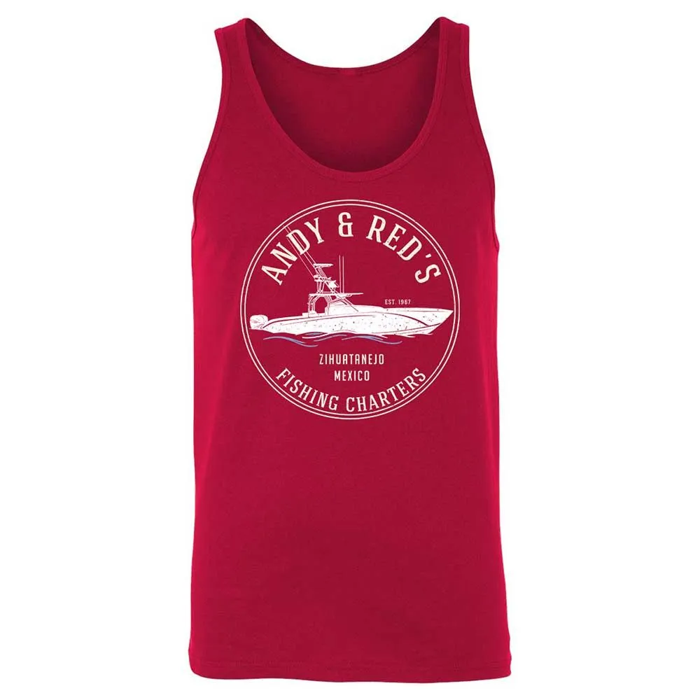 Unisex Jersey Tank - AJEV74MR - Red - 6