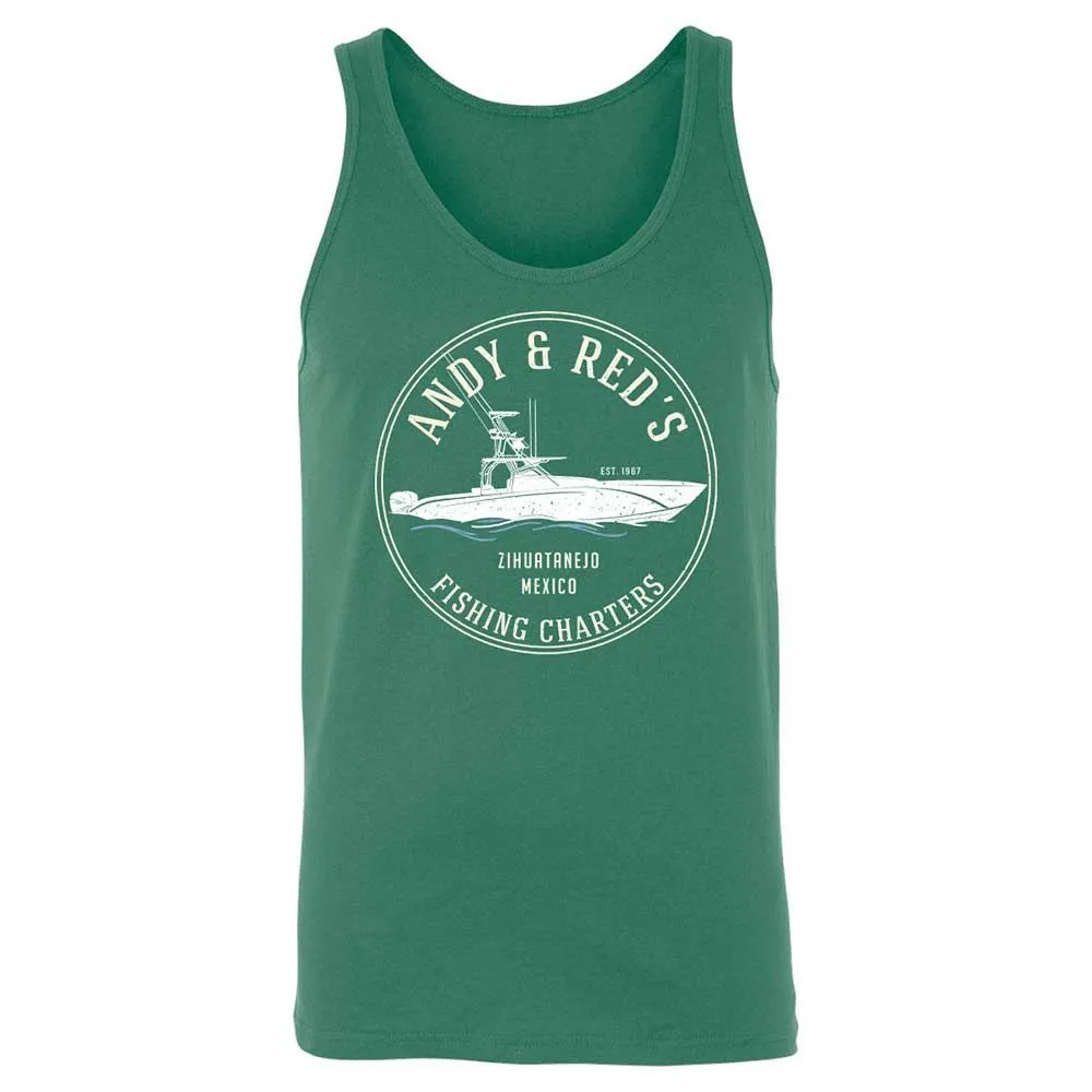 Unisex Jersey Tank - AJEV74MR - Kelly - 7