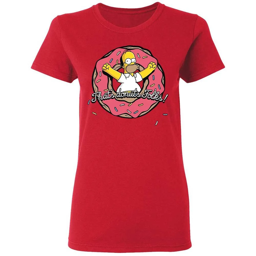Women's T-Shirt - B5JKV3KL - Red - 9