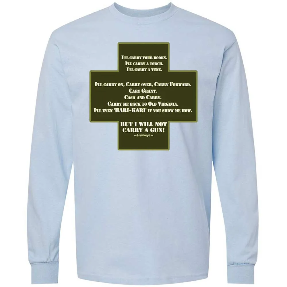 I Will Not Carry a Gun - Light Blue - 4