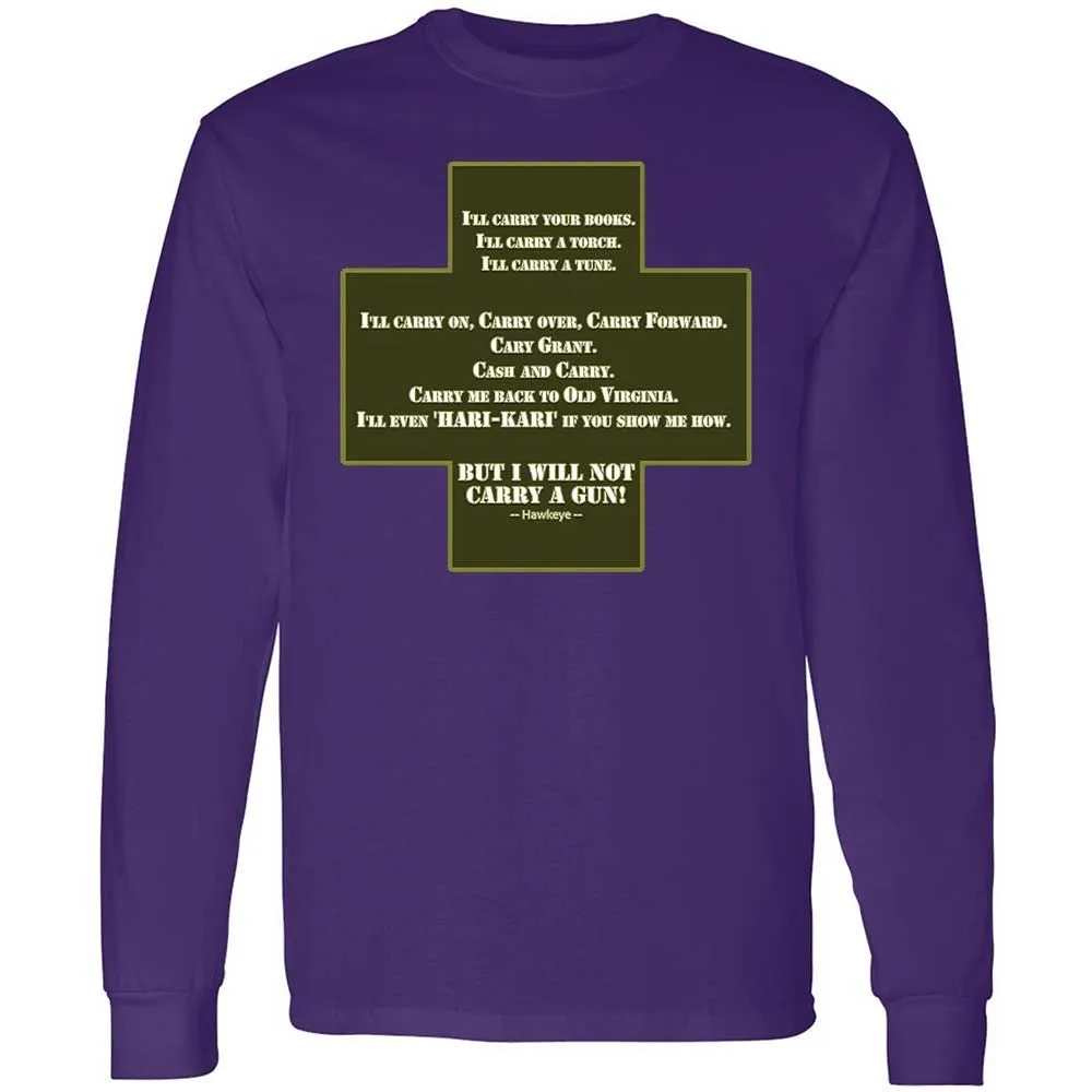 I Will Not Carry a Gun - Purple - 9