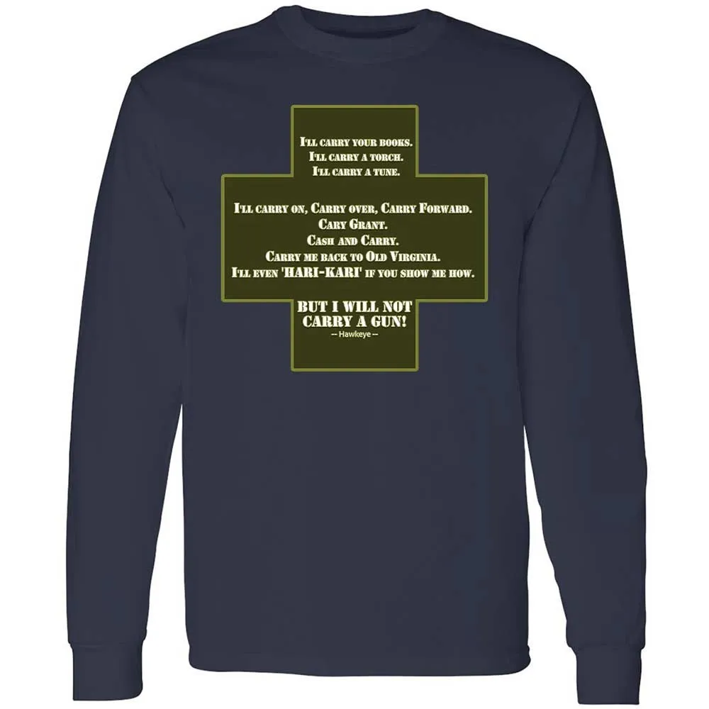 I Will Not Carry a Gun - Navy - 13