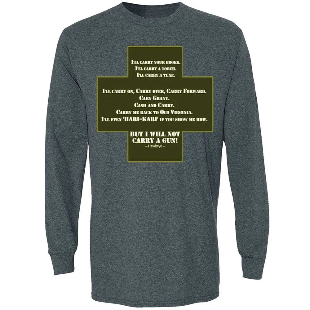 I Will Not Carry a Gun - Dark Heather - 15