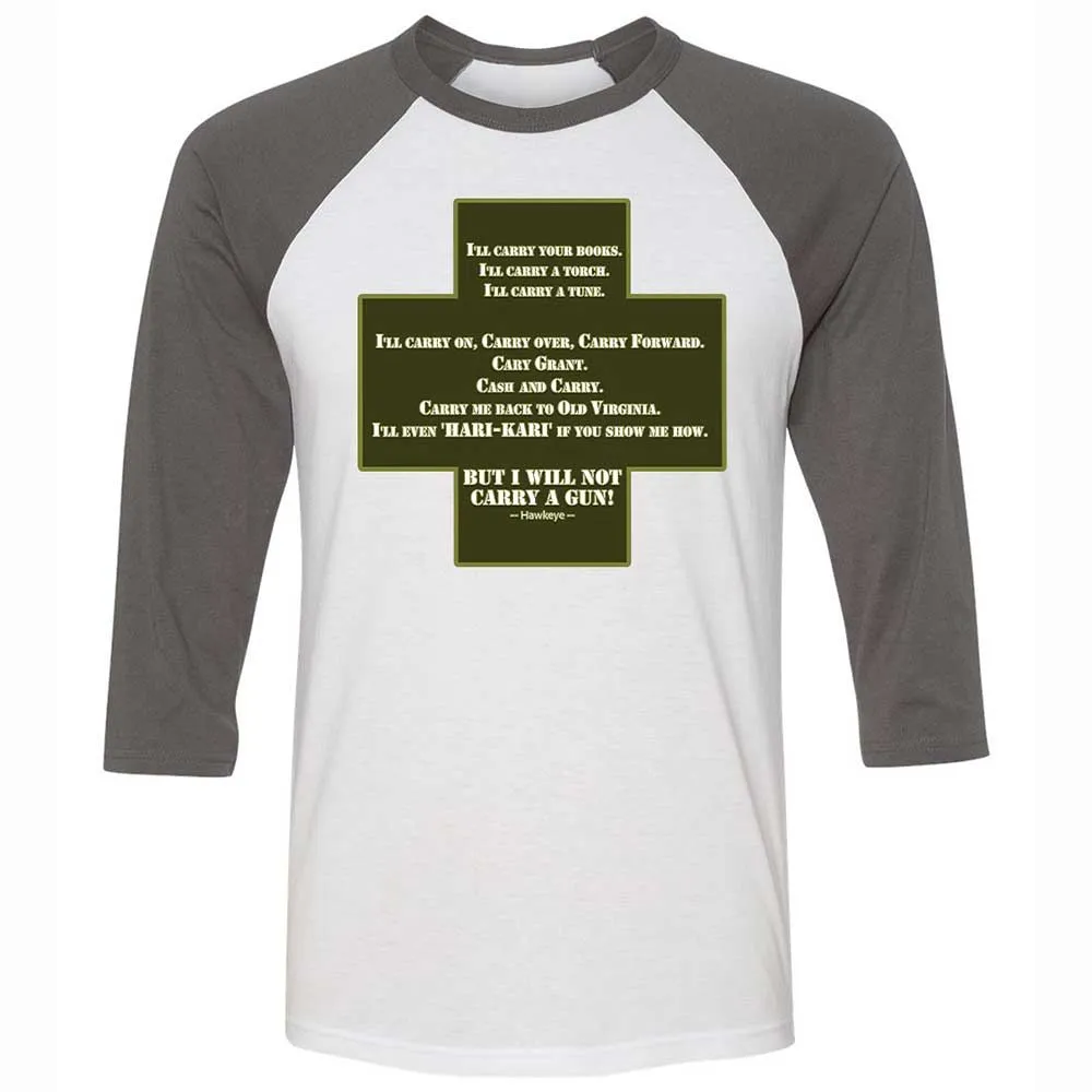 I Will Not Carry a Gun - White/Asphalt - 2
