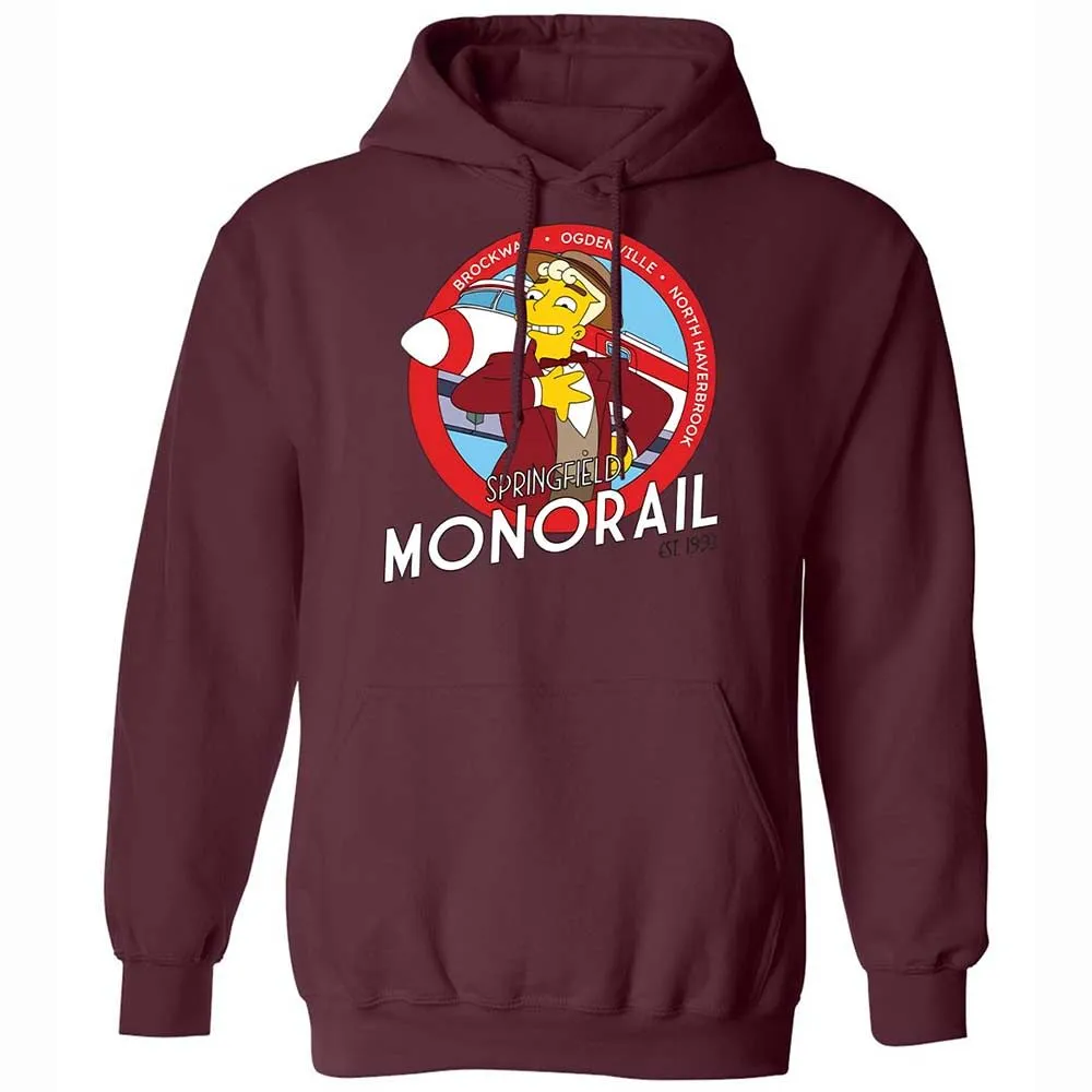 Springfield Monorail - Maroon - 19