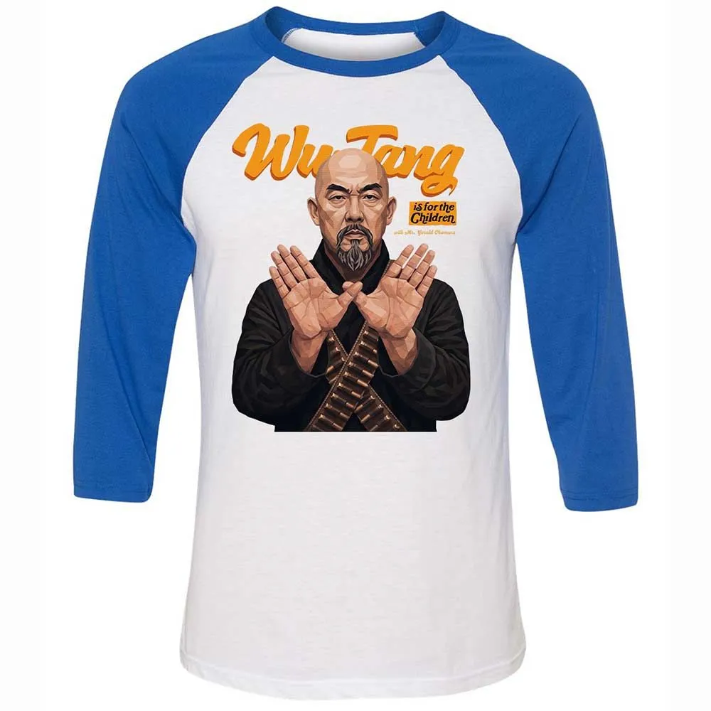 Unisex 3/4 Baseball Tee - P9QXT1XZ - White/True Royal - 10