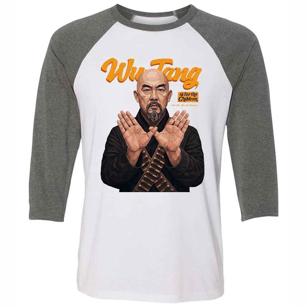 Unisex 3/4 Baseball Tee - P9QXT1XZ - White/Deep Heather - 11
