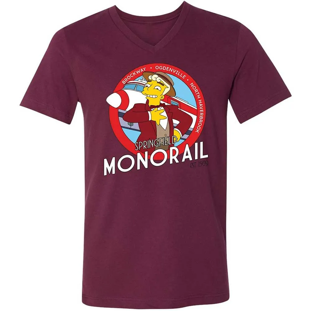 Springfield Monorail - Maroon - 14