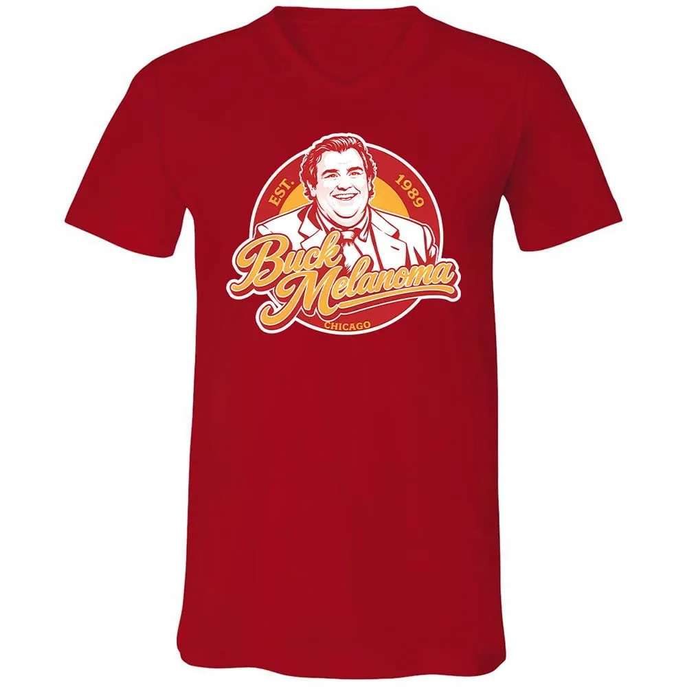 Unisex V-Neck T-Shirt - HPW8ZTEC - Red - 5