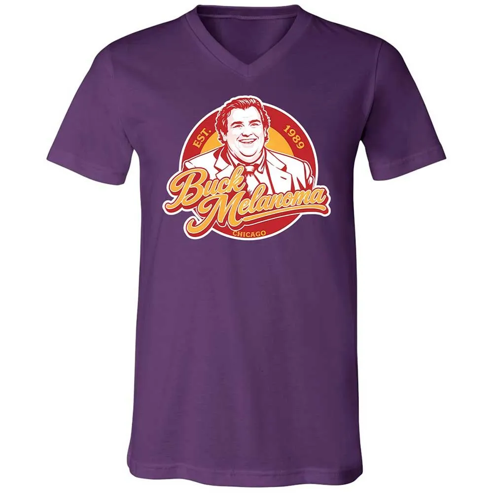 Unisex V-Neck T-Shirt - HPW8ZTEC - Team Purple - 10