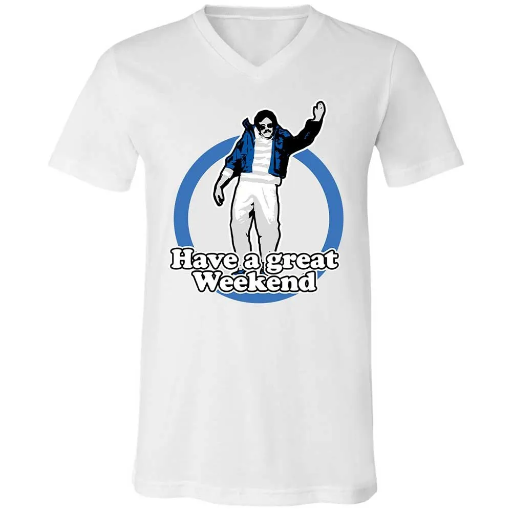 Unisex V-Neck T-Shirt - 2J579DL6 - White - 16