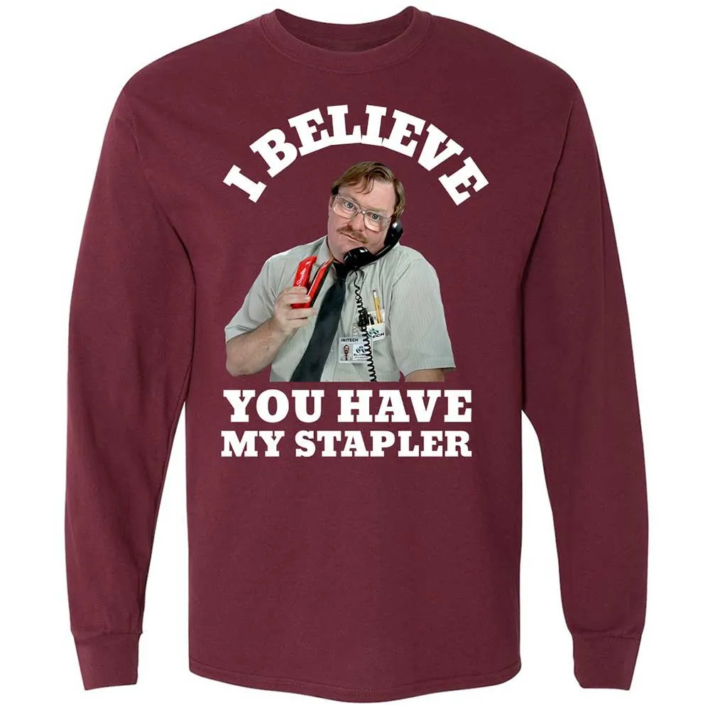 Long Sleeve T-Shirt - 1DKSL284 - Maroon - 6