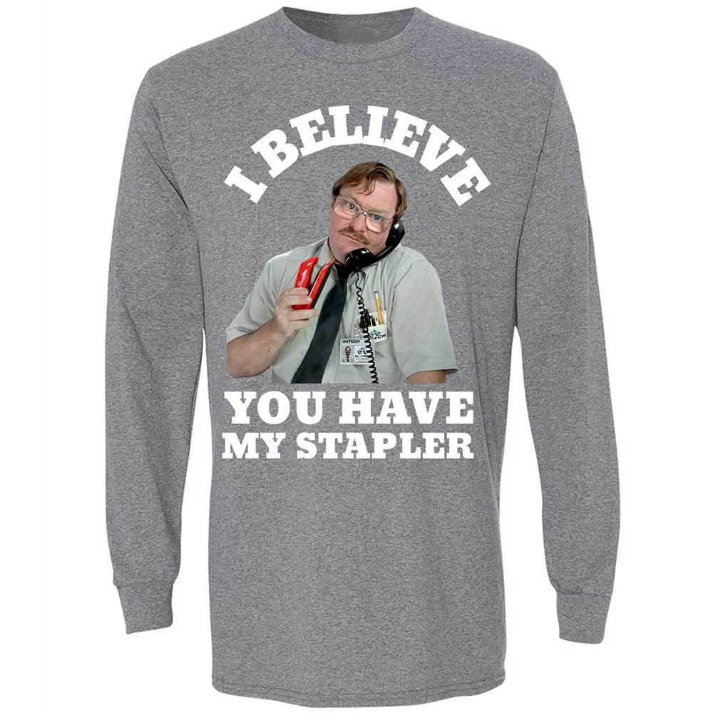 Long Sleeve T-Shirt - 1DKSL284 - Graphite Heather - 8