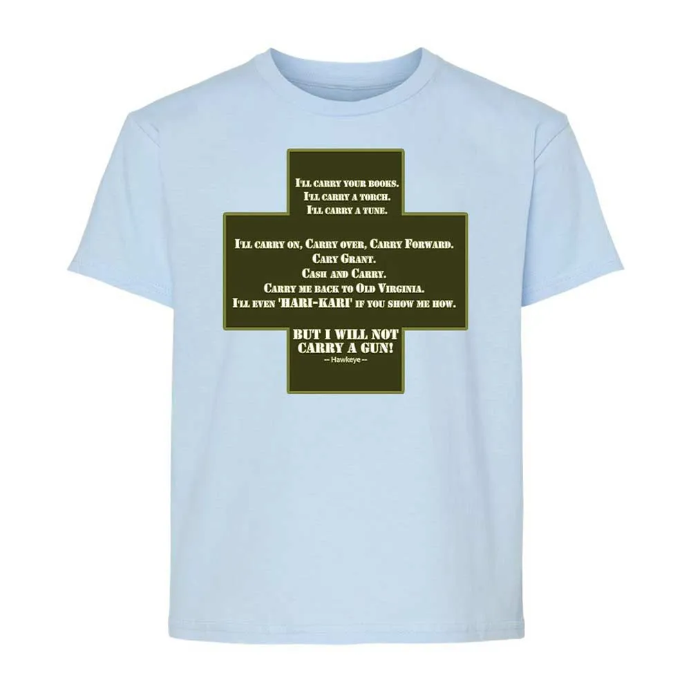 I Will Not Carry a Gun - Light Blue - 3