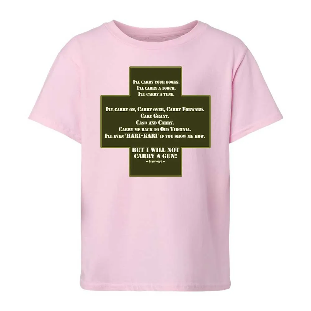 I Will Not Carry a Gun - Light Pink - 5
