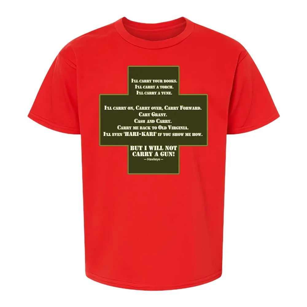 I Will Not Carry a Gun - Red - 6