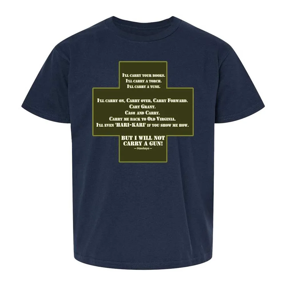 I Will Not Carry a Gun - Navy - 8