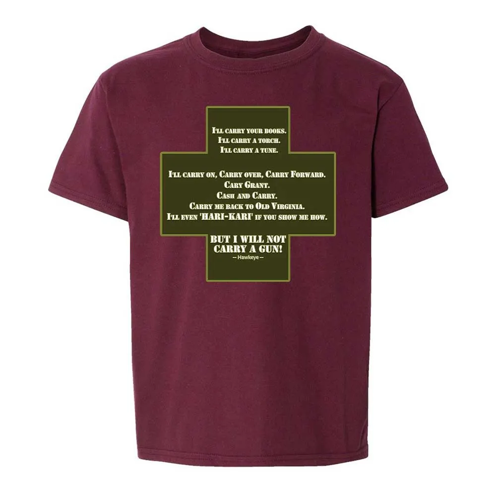 I Will Not Carry a Gun - Maroon - 19