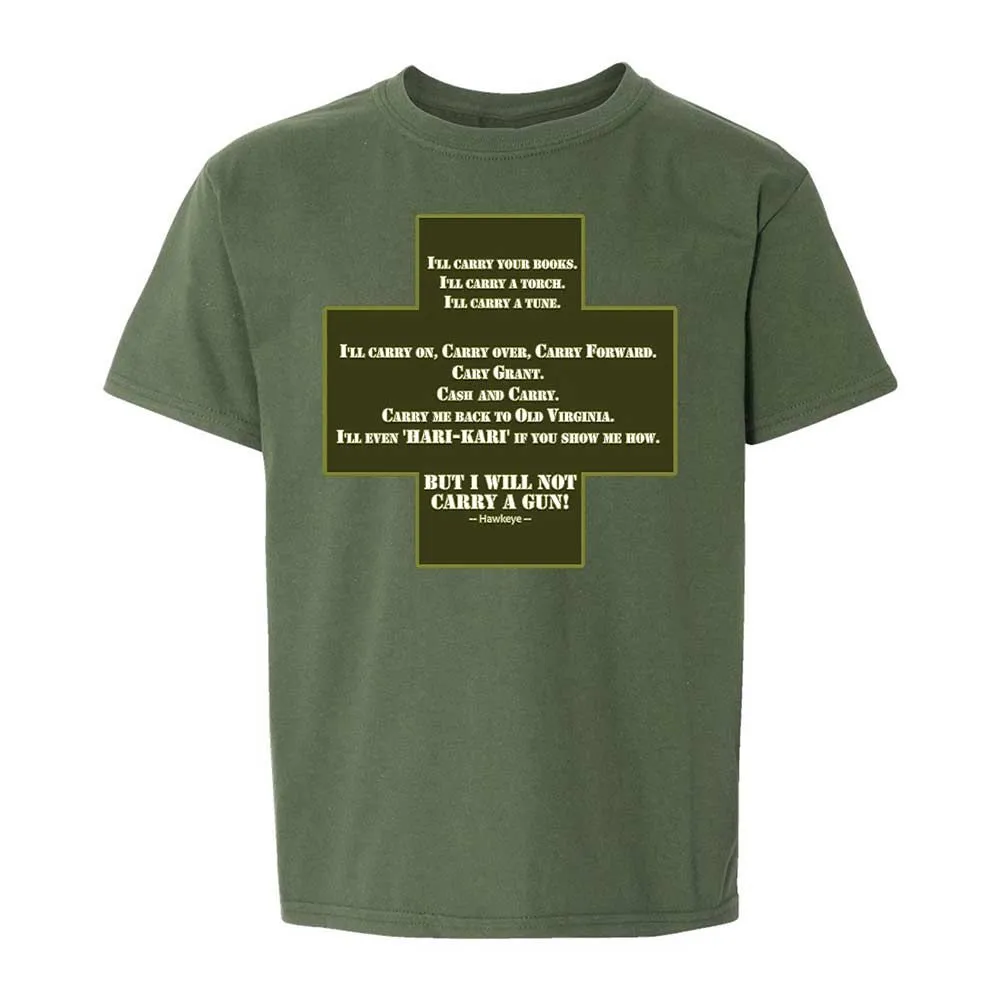 I Will Not Carry a Gun - Military Green - 20