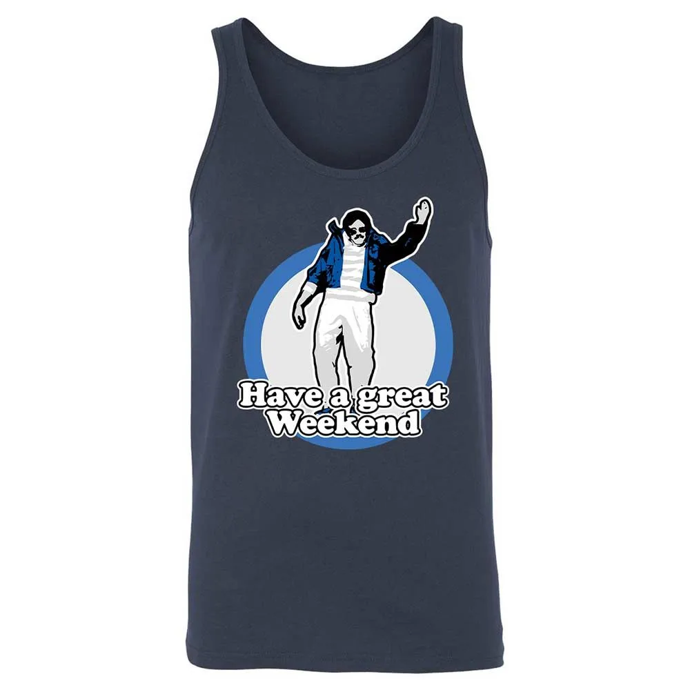Unisex Jersey Tank - WEAZEBZ2 - Navy - 2