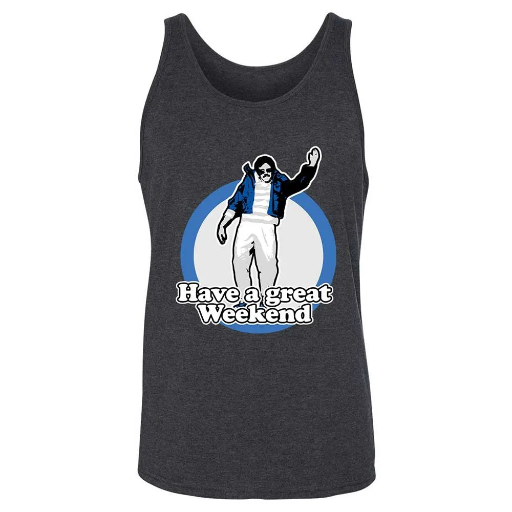 Unisex Jersey Tank - WEAZEBZ2 - Dark Grey Heather - 5