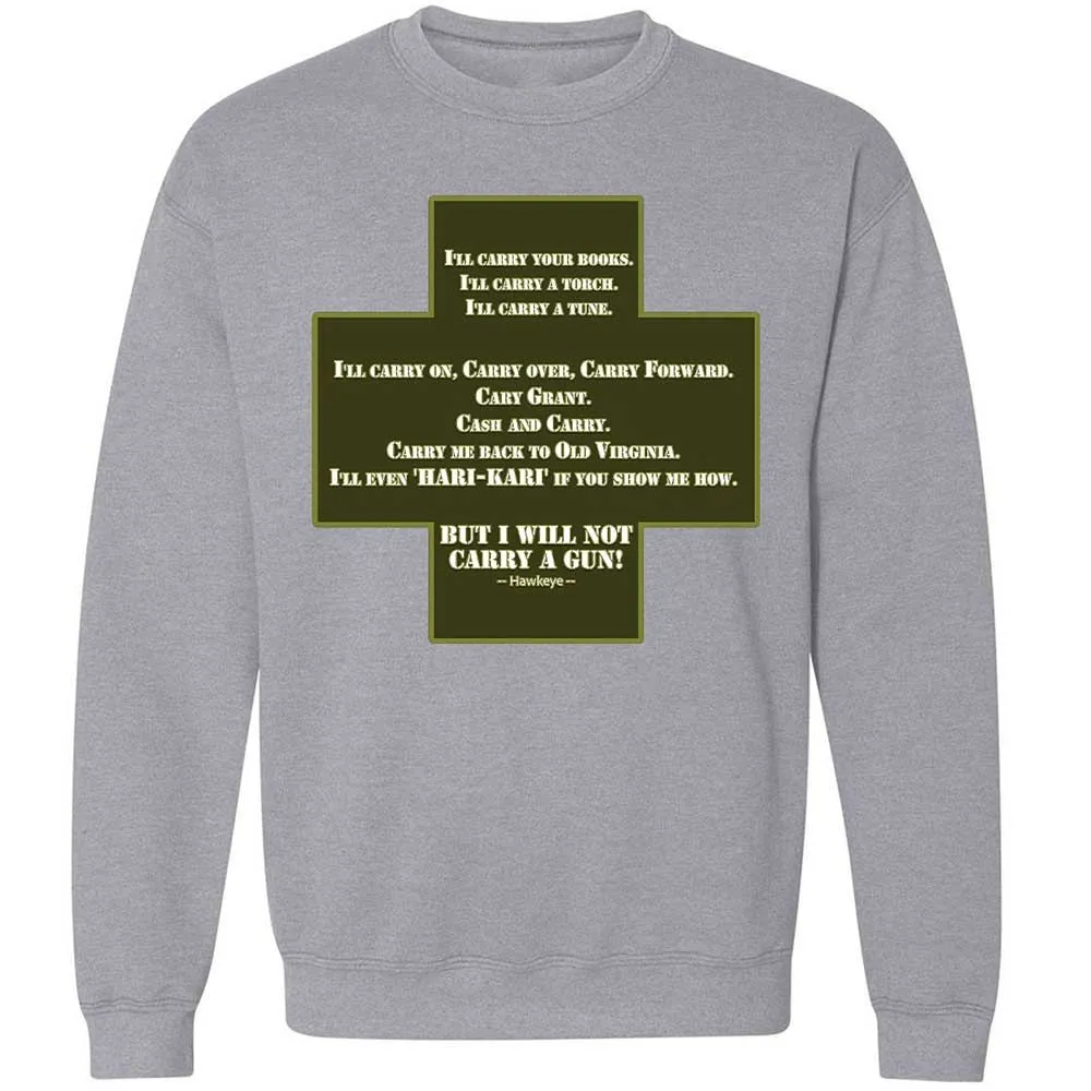 I Will Not Carry a Gun - Sport Grey - 3