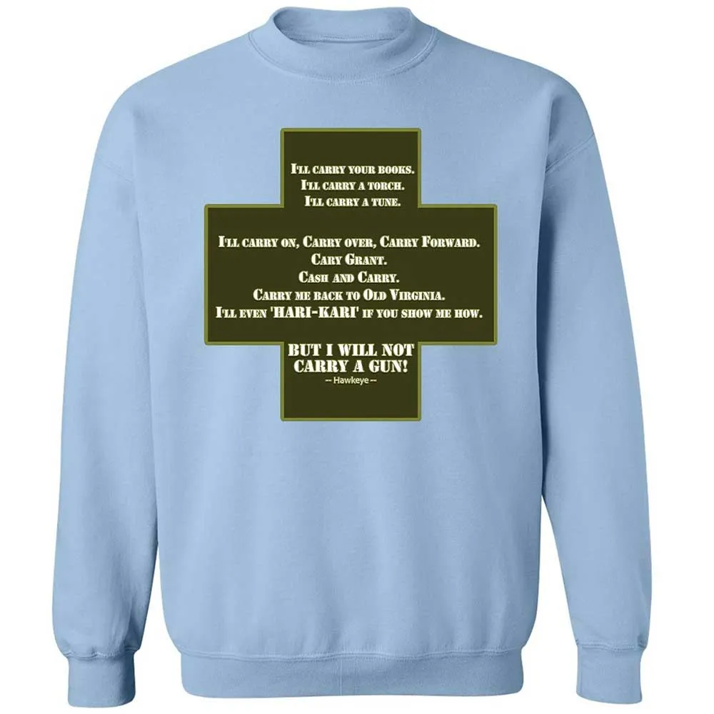 I Will Not Carry a Gun - Light Blue - 4