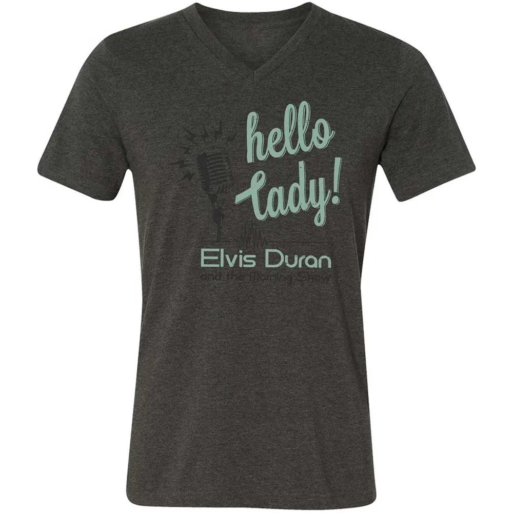 Hello Lady - Dark Grey Heather - 8