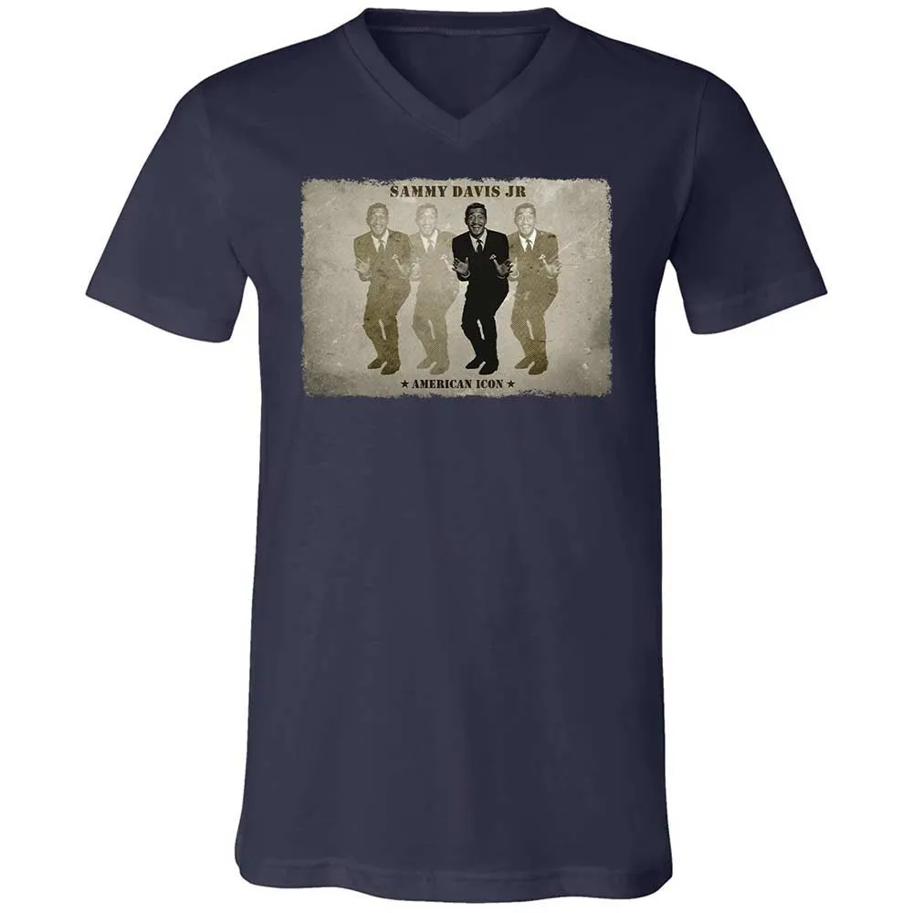 Unisex V-Neck T-Shirt - PHB5N4UR - Navy - 2