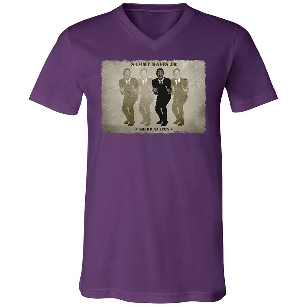 Unisex V-Neck T-Shirt - PHB5N4UR - Team Purple - 10
