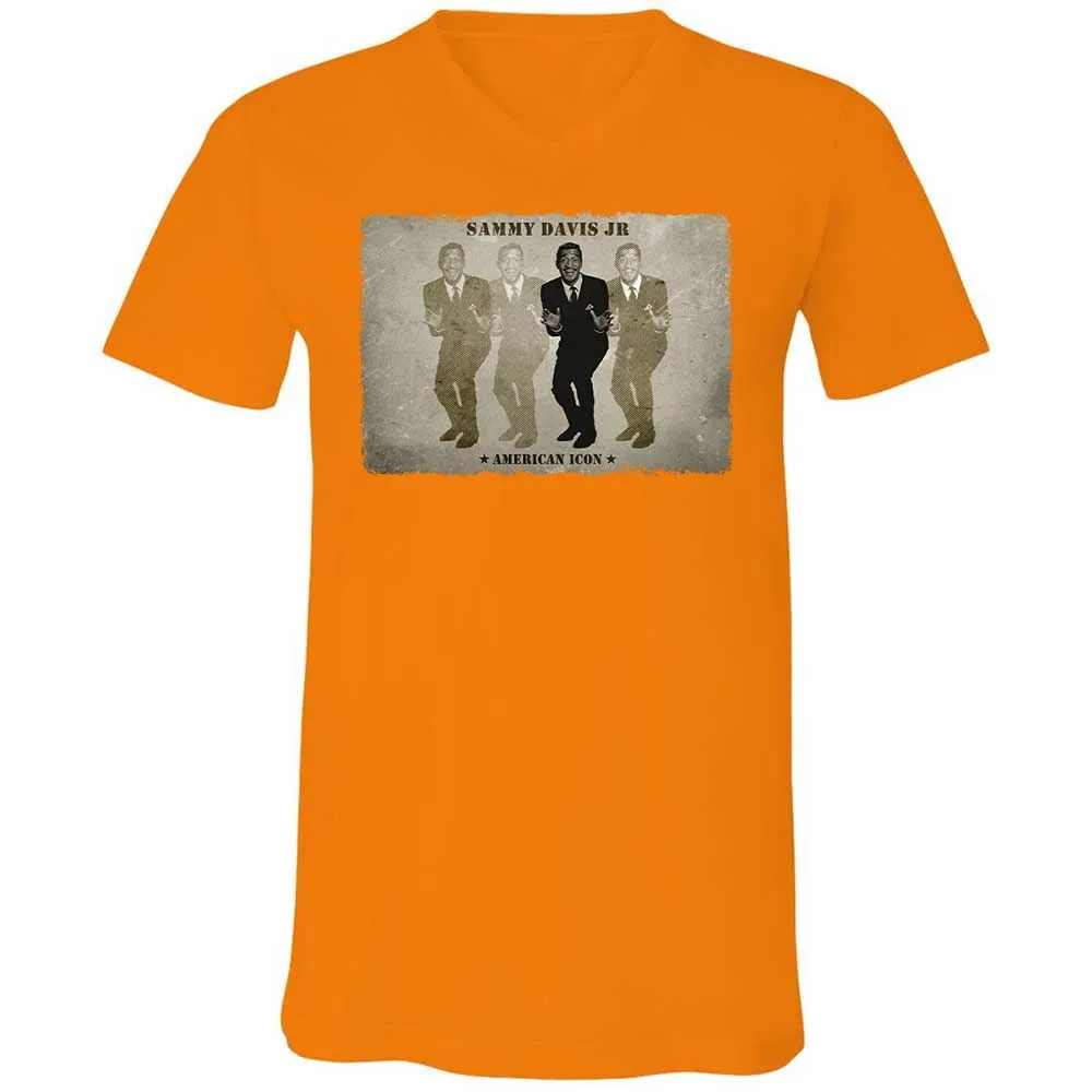 Unisex V-Neck T-Shirt - PHB5N4UR - Orange - 12