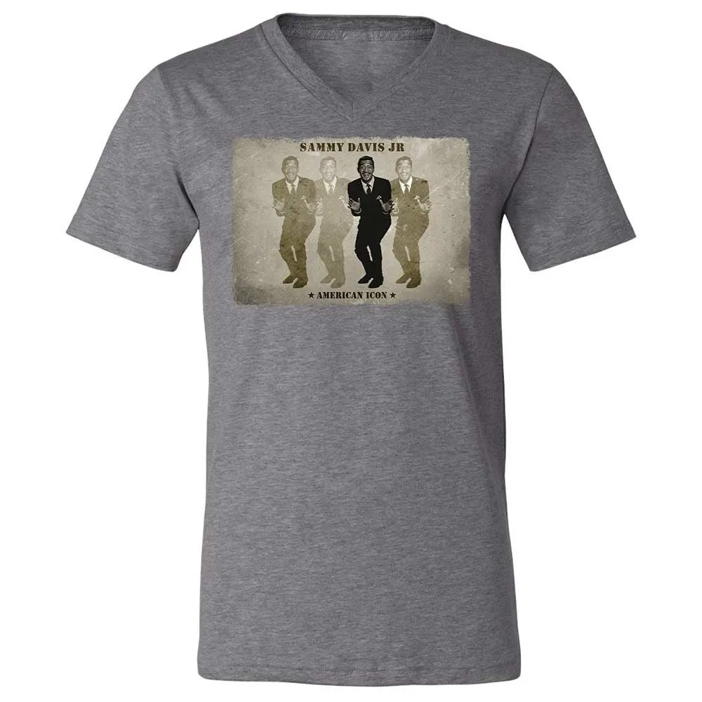 Unisex V-Neck T-Shirt - PHB5N4UR - Deep Heather - 14